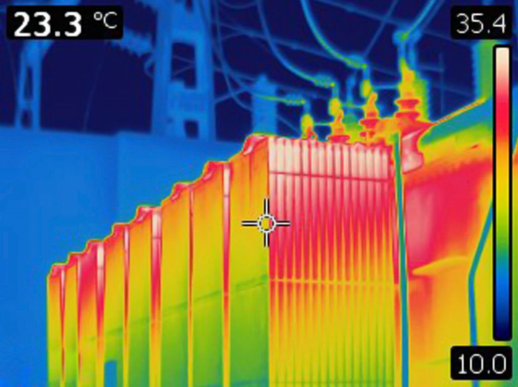 thermal imaging on equipment