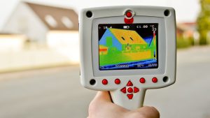 thermal imaging detecting water and heat